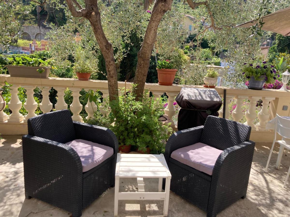 Studio Villa La Cigale Avec Grande Terrasse Menton Eksteriør billede