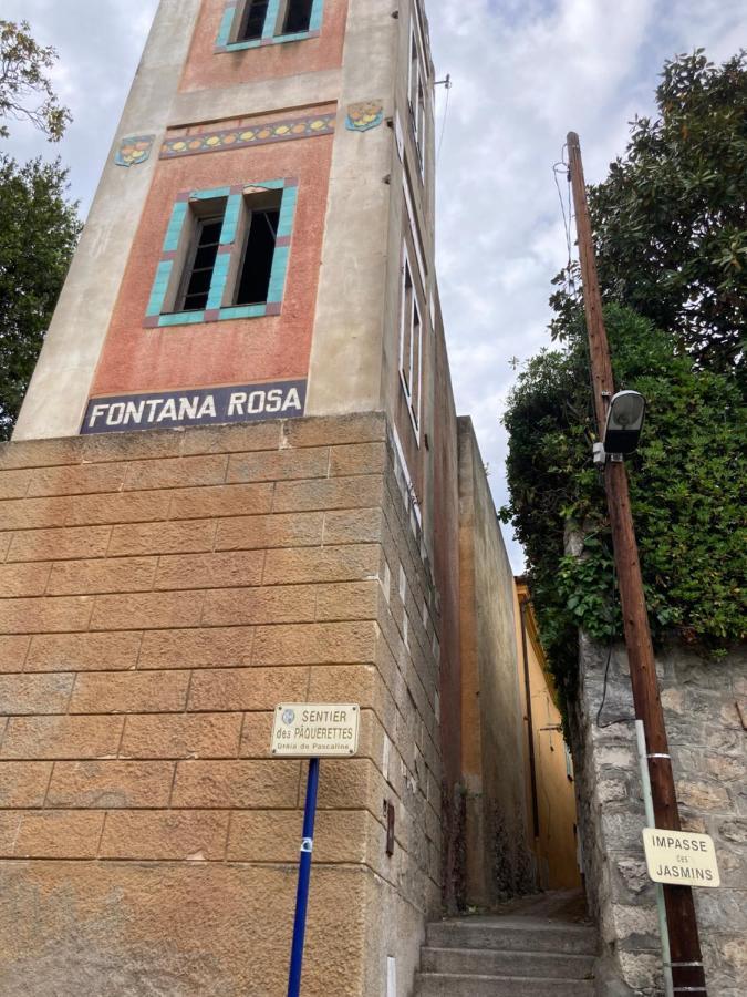 Studio Villa La Cigale Avec Grande Terrasse Menton Eksteriør billede
