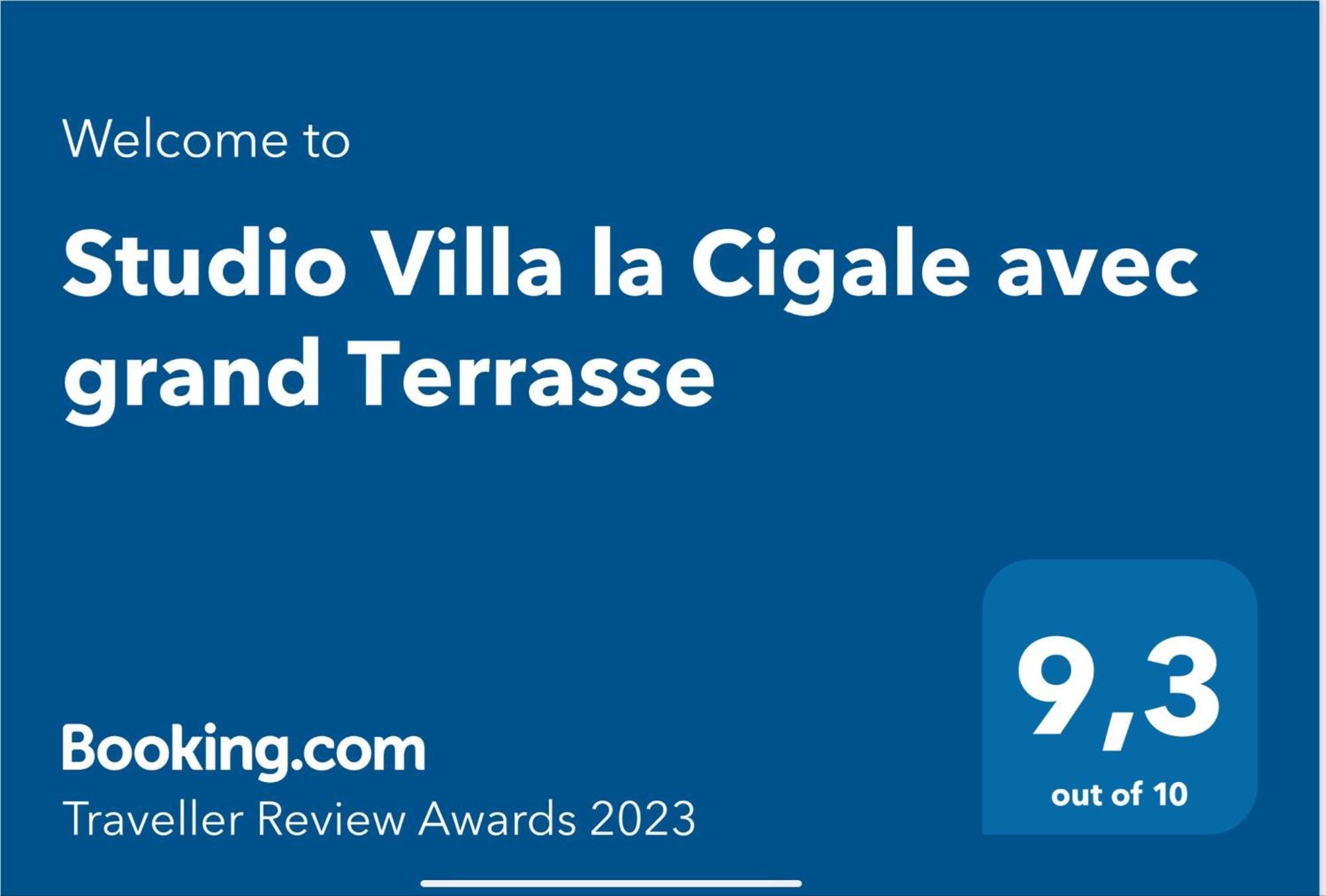 Studio Villa La Cigale Avec Grande Terrasse Menton Eksteriør billede